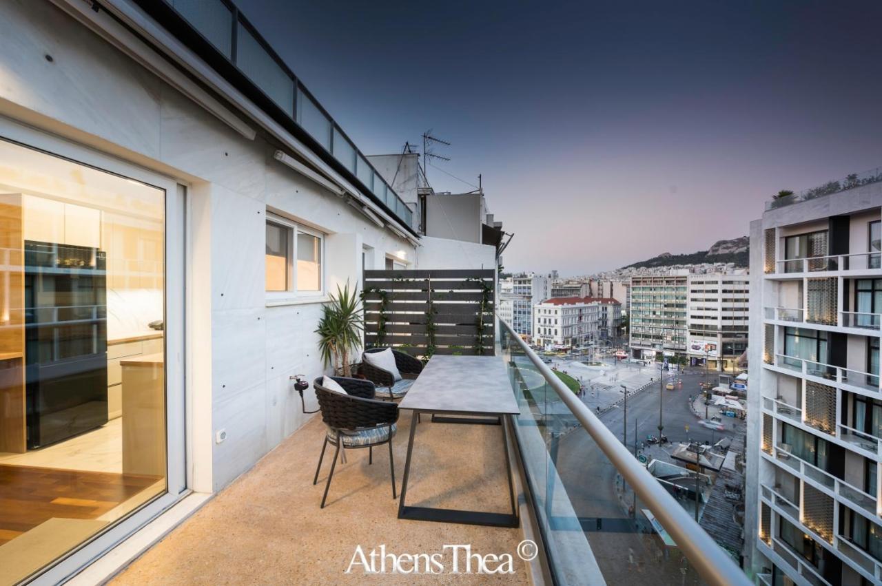 Athensthea Beta Luxury Penthouse Apt In Omonia Dış mekan fotoğraf